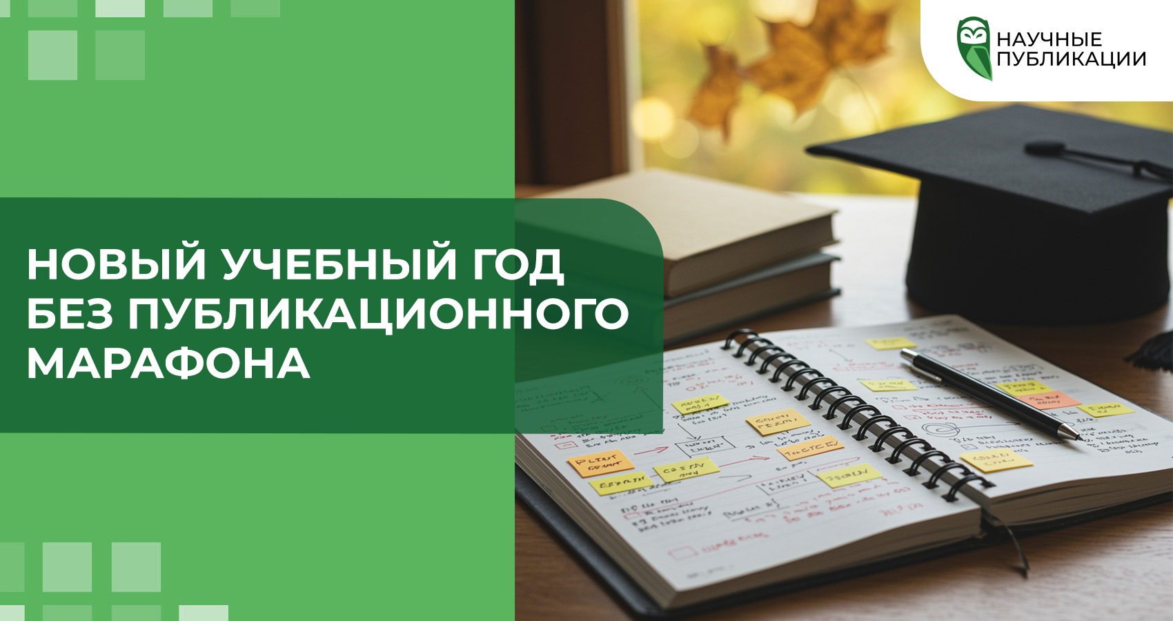 Новый учебный год без публикационного марафона