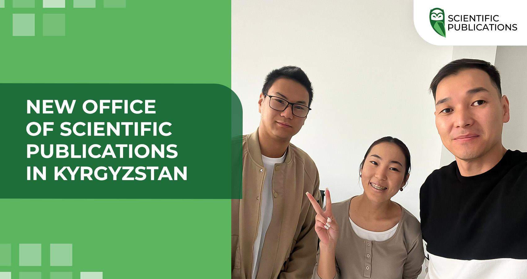 New office of Scientific Publications in Kyrgyzstan