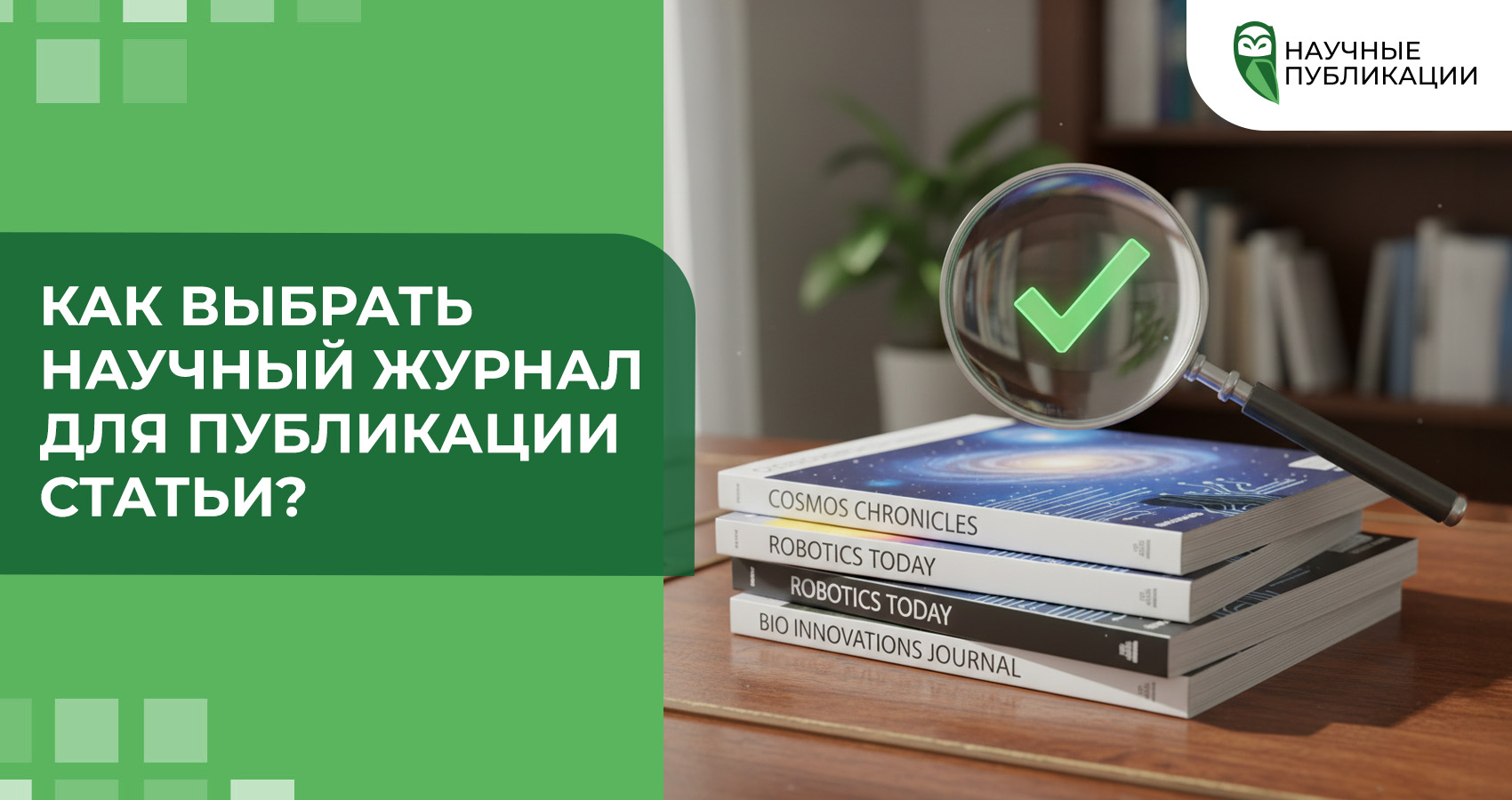 Как выбрать научный журнал для публикации статьи?