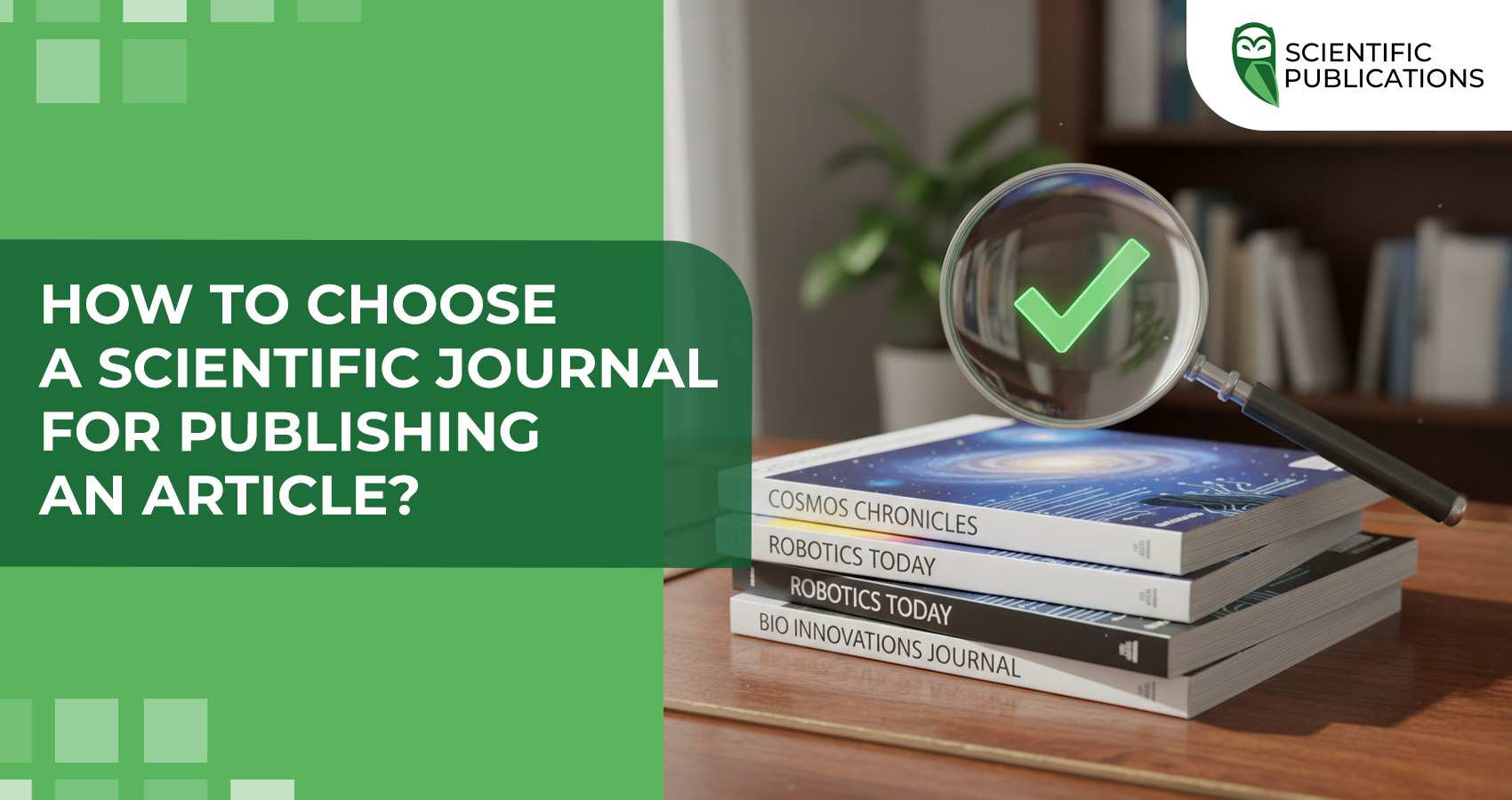 How to choose a scientific journal for publishing an article?