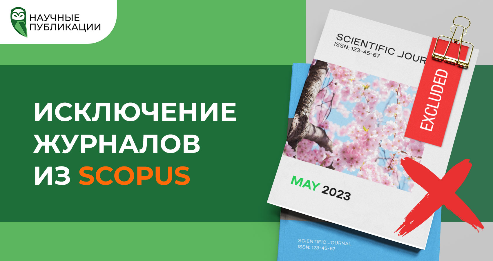 Исключение журналов Scopus (Май 2023) 