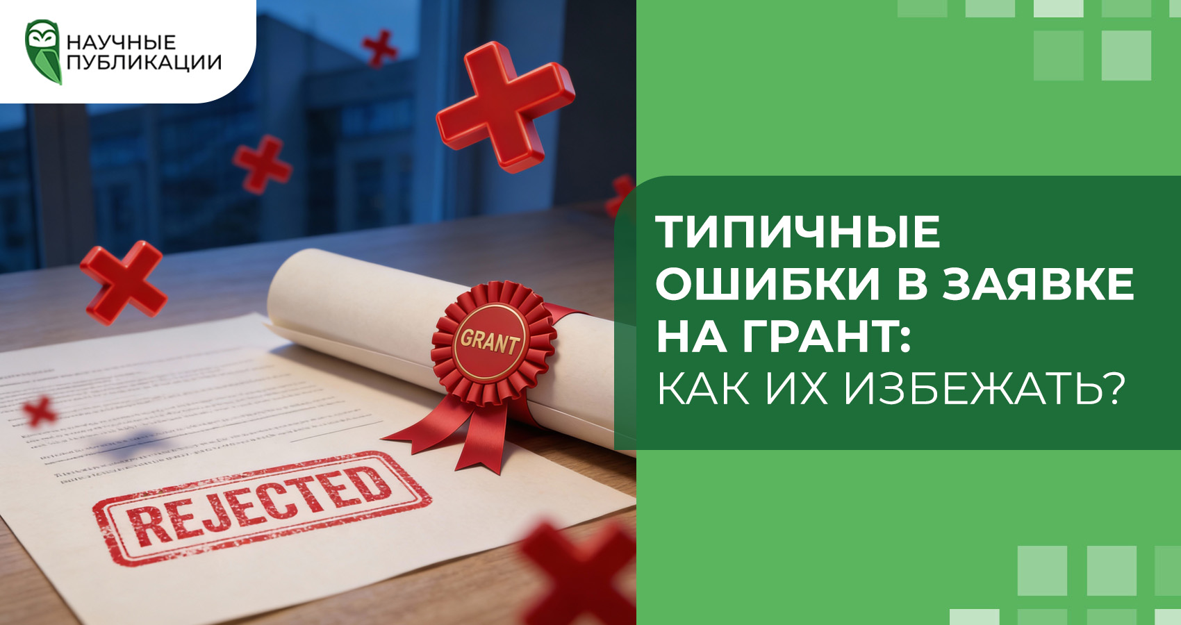 Типичные ошибки в заявке на грант: как их избежать?