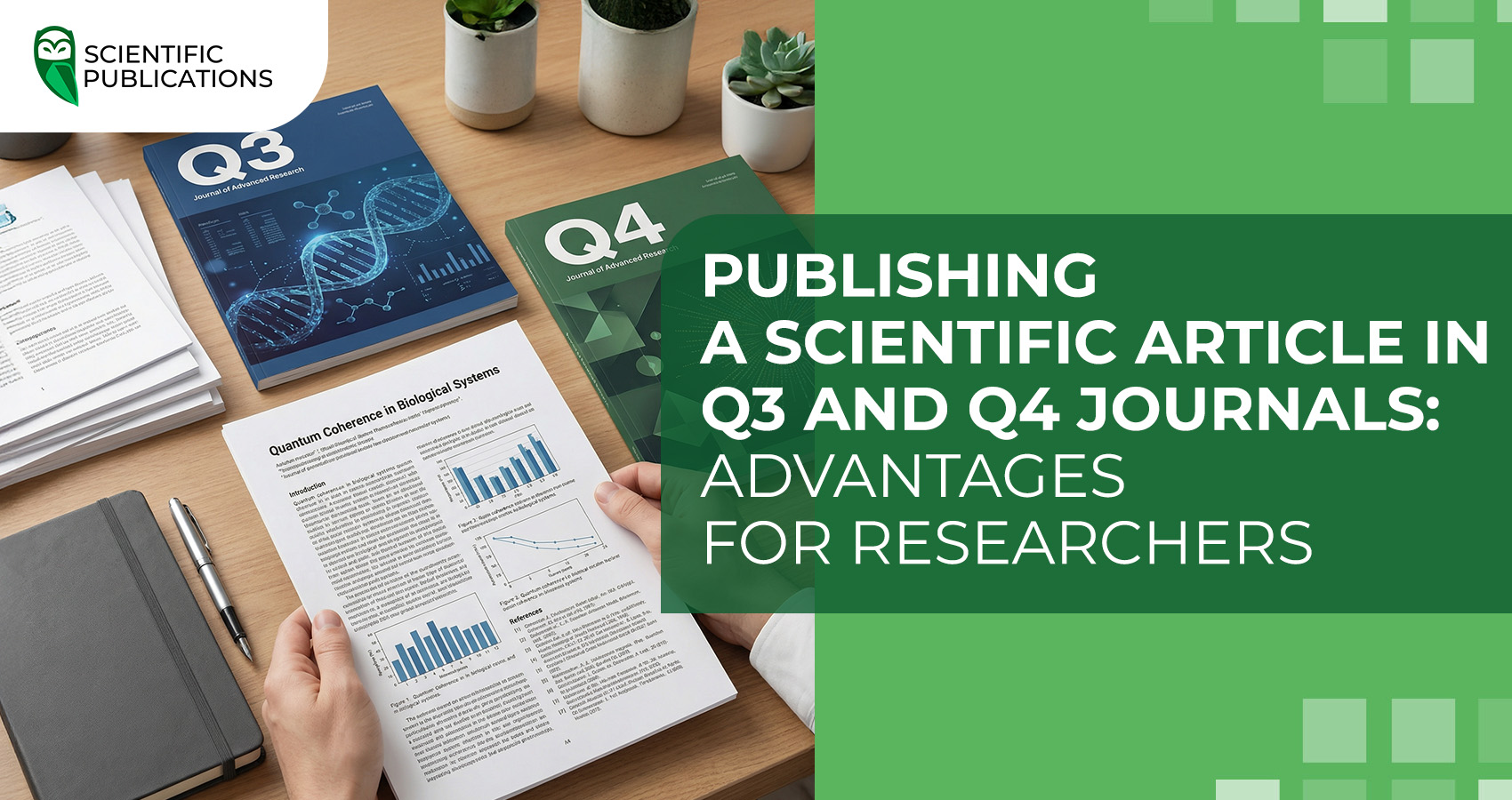 Publishing a scientific article in Q3 and Q4 journals: Advantages for researchers
