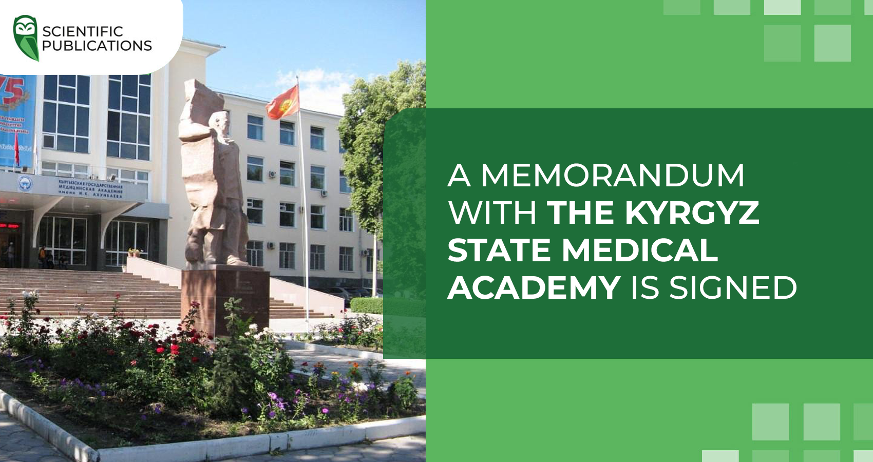Memorandum with Kyrgyz National Medical University was signed