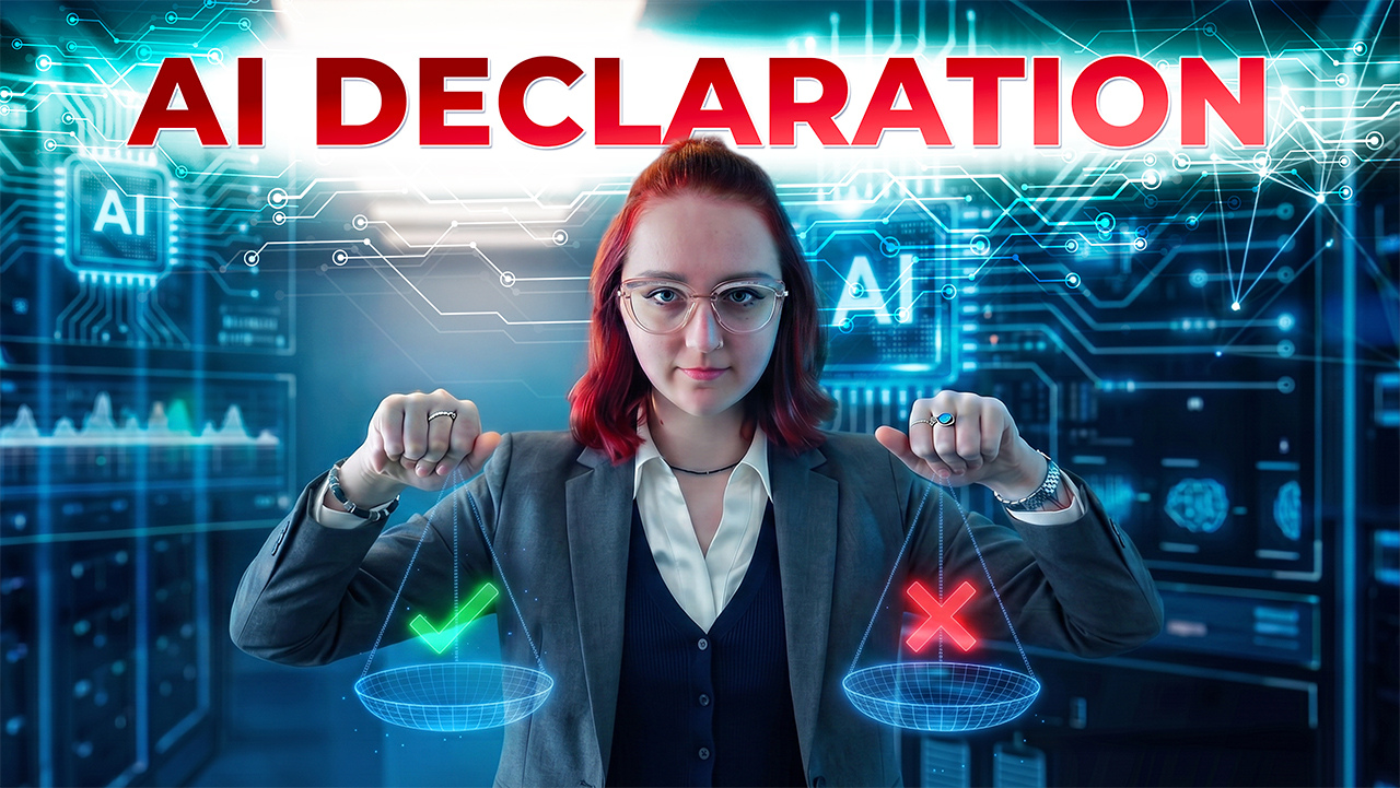 Artificial intelligence in a scientific article: what is permitted, and what needs to be dec