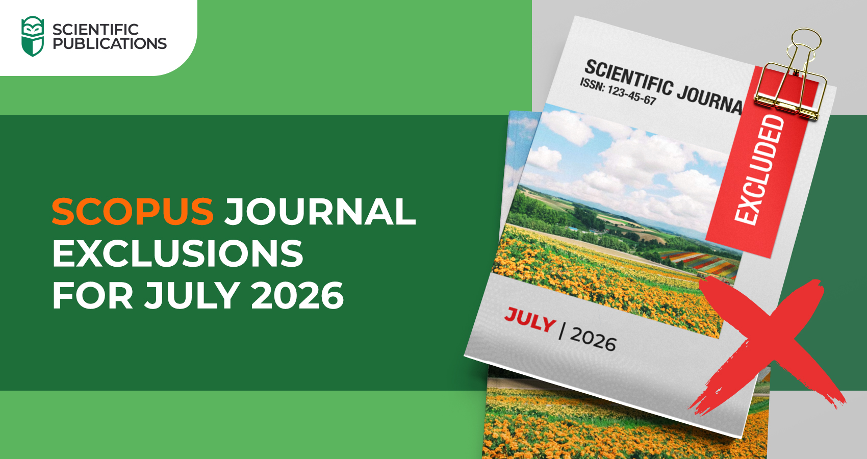 Scopus Journal Exclusions for July 2026