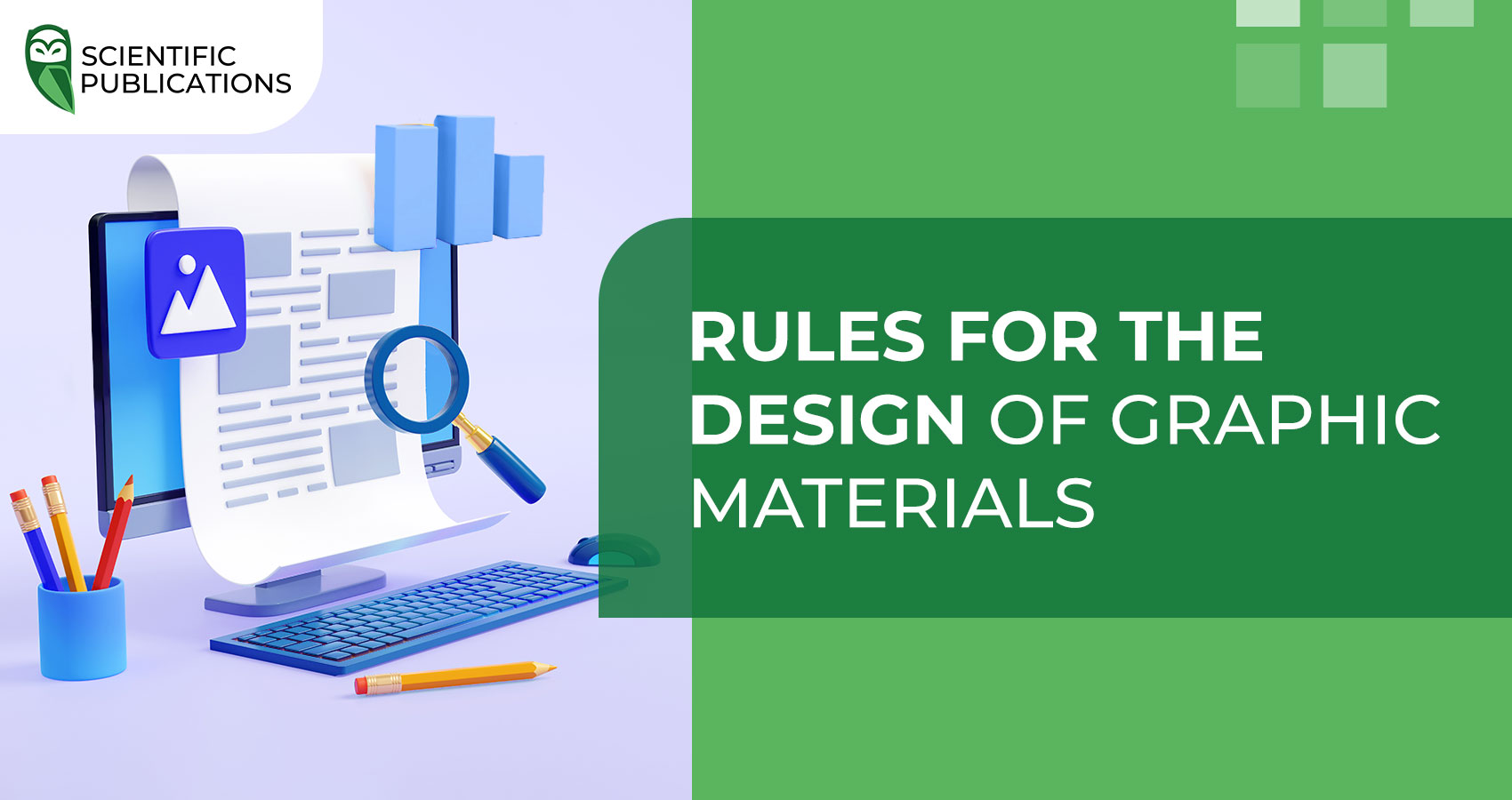 Rules of design of graphic materials