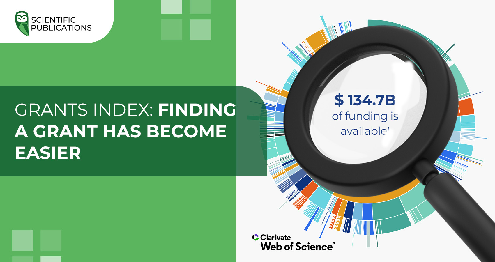 A new tool for researchers: Grants Index by Web of Science