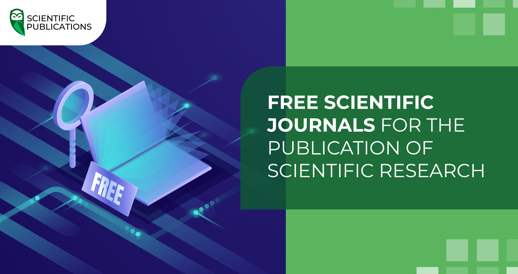 Free scientific journals for the publication of scientific research