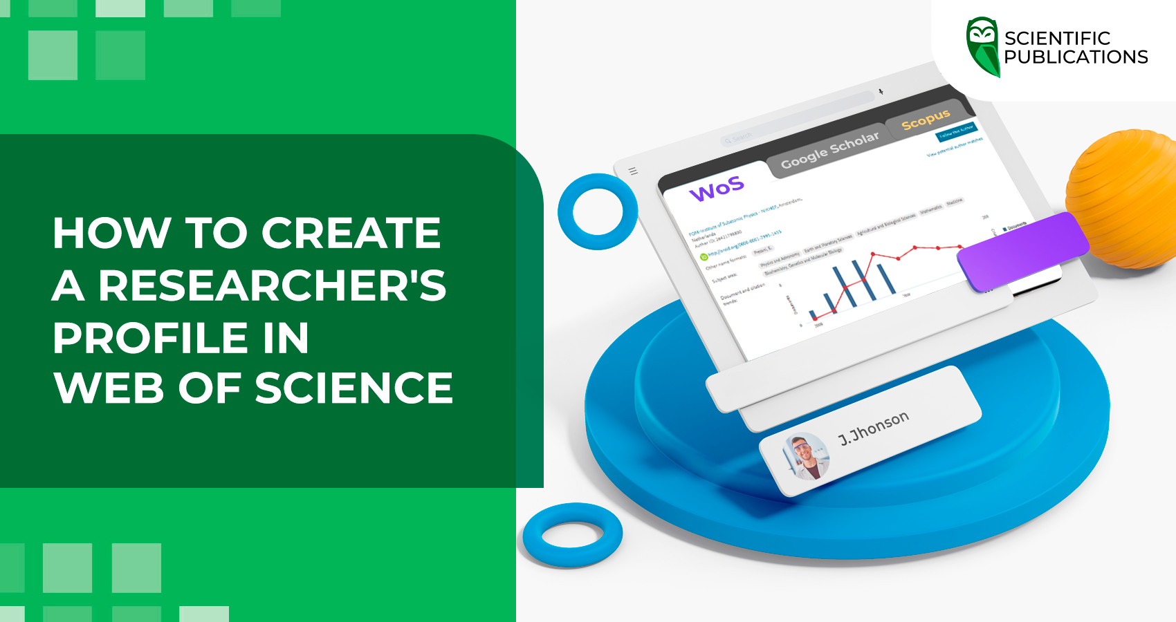 How to create a scientist profile in Web of Science?