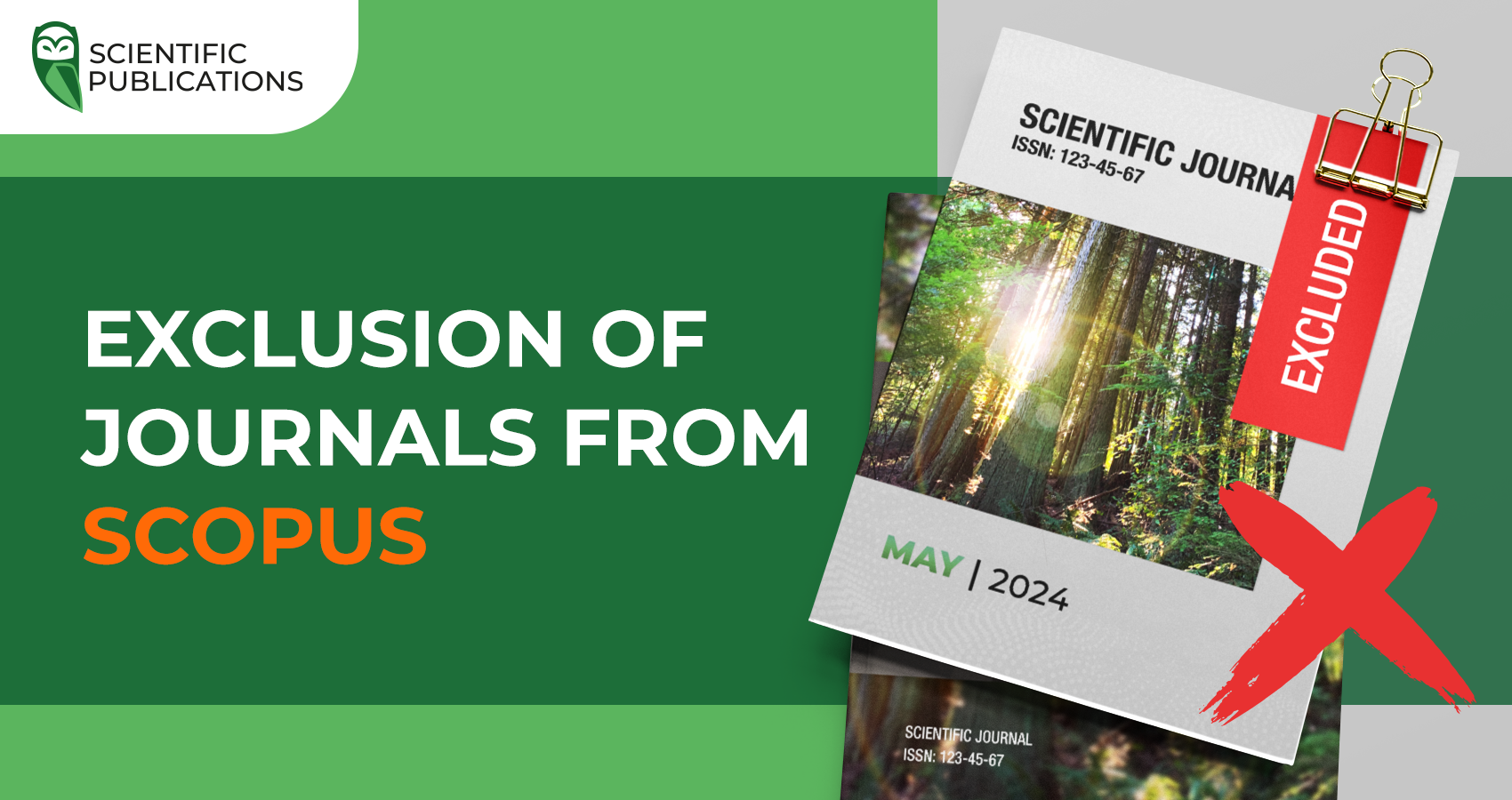 Exclusion of journals from Scopus in May 2024
