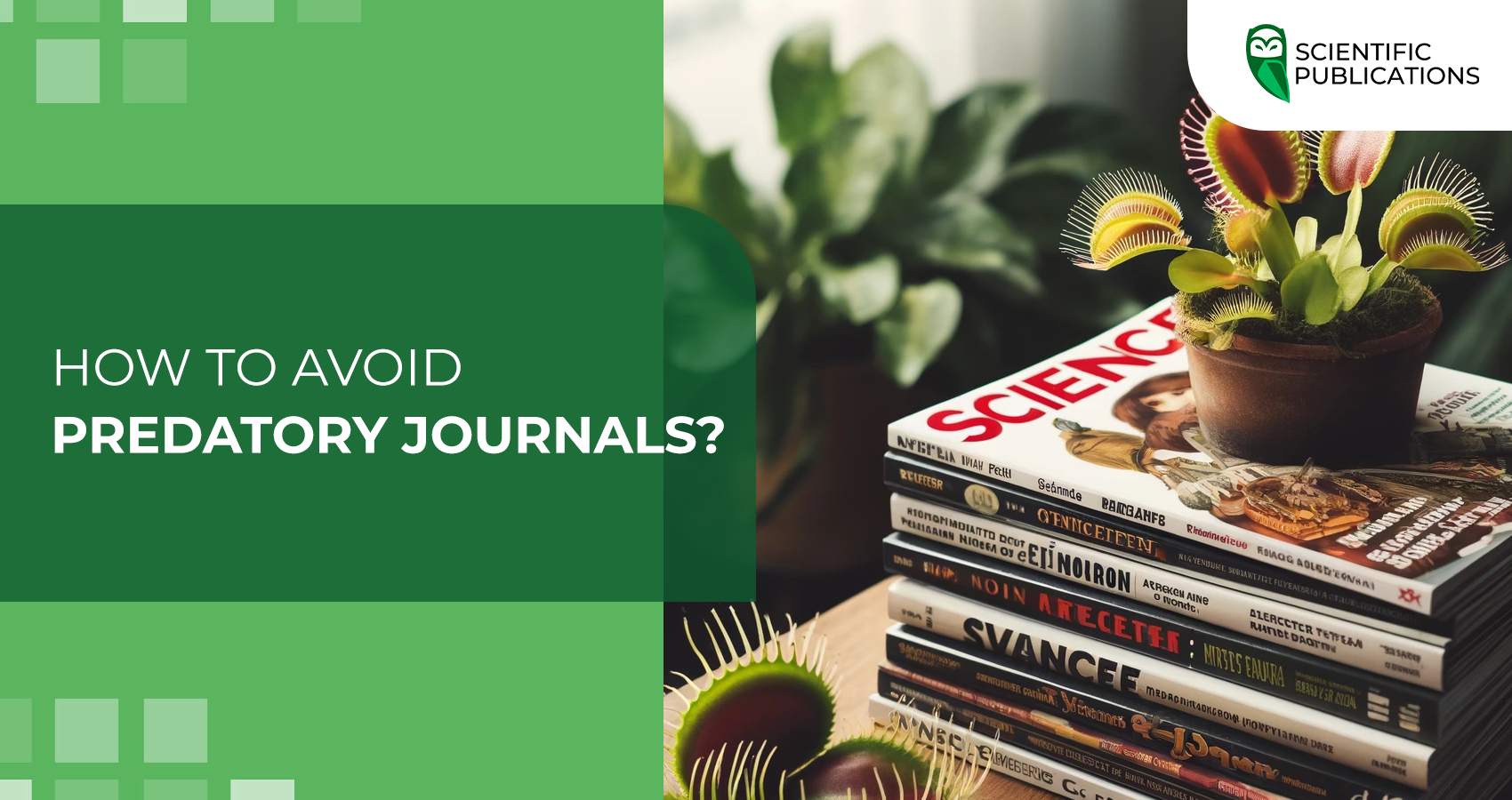 How to avoid predatory journals?