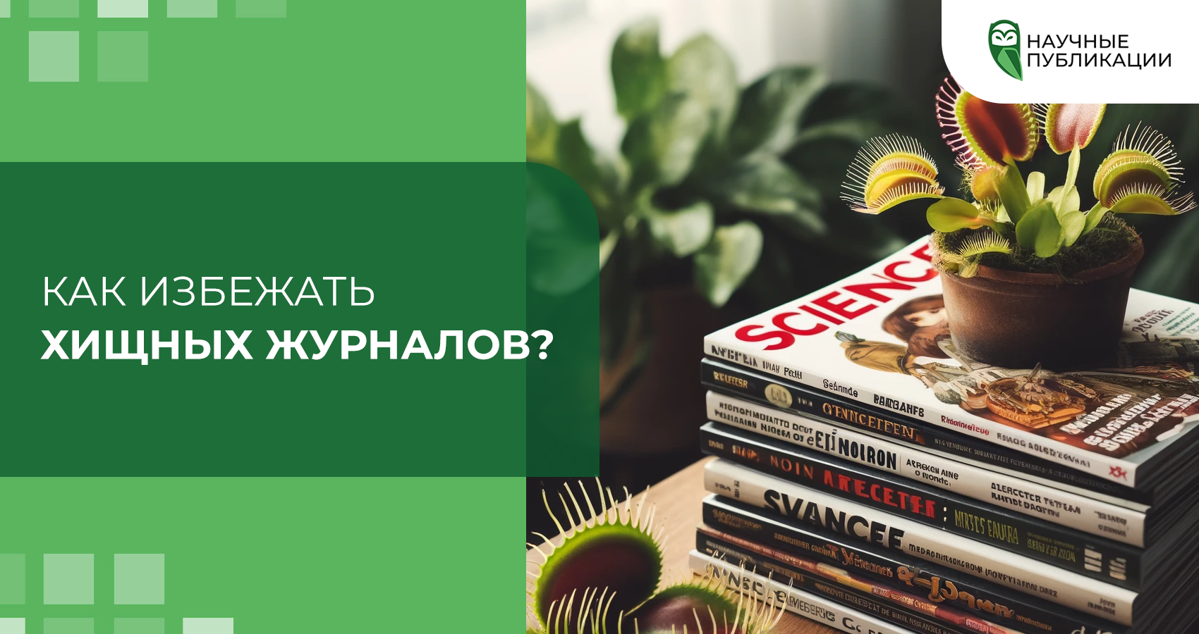 Как избежать хищных журналов?