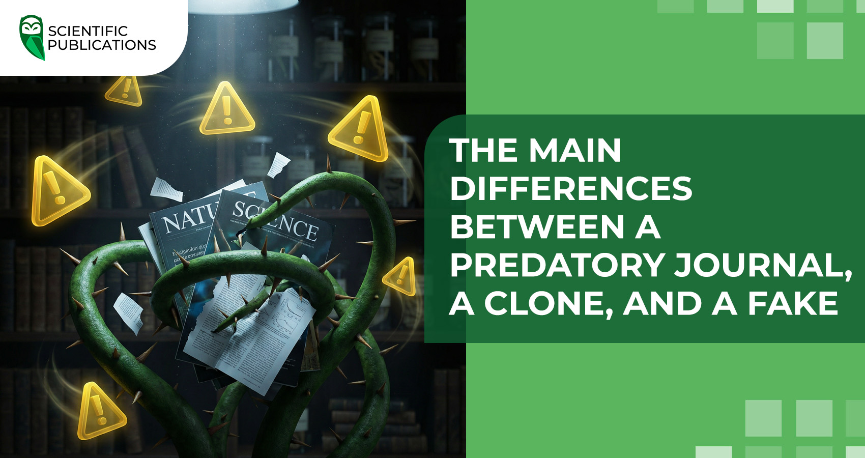 The main differences between a predatory journal, a clone, and a fake
