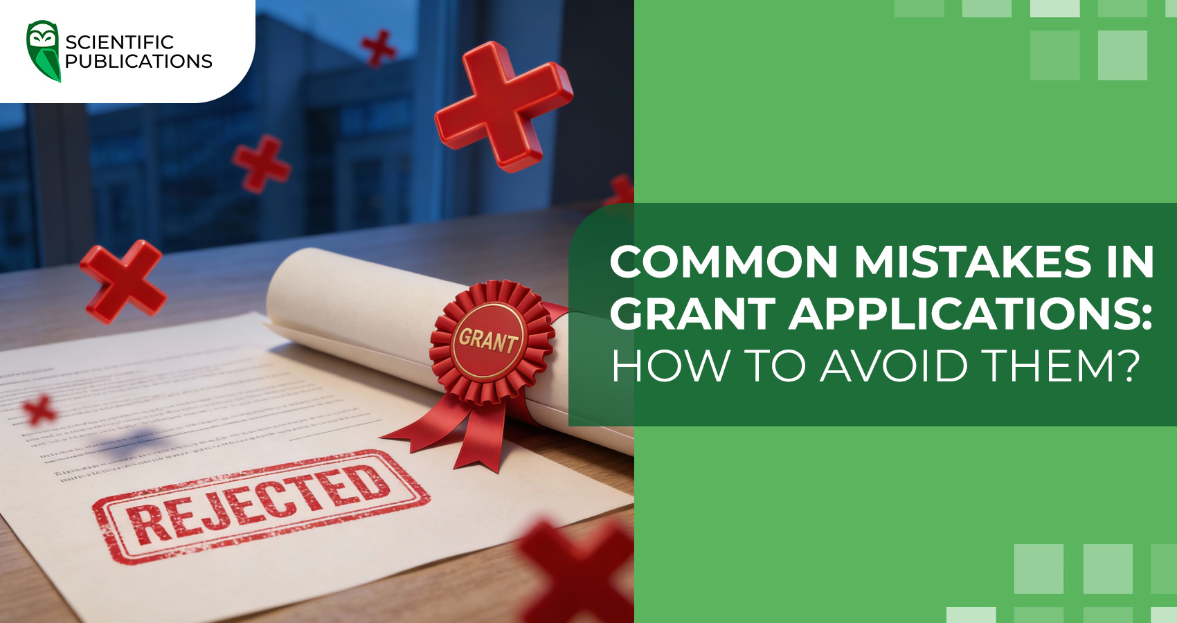 Common mistakes in grant applications: how to avoid them?