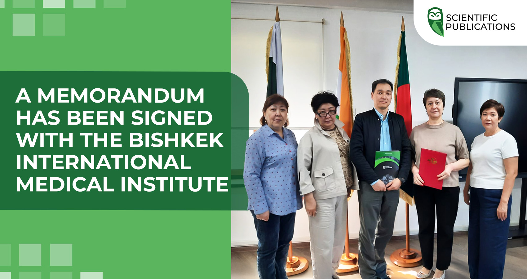 A memorandum has been signed with the Bishkek International Medical Institute