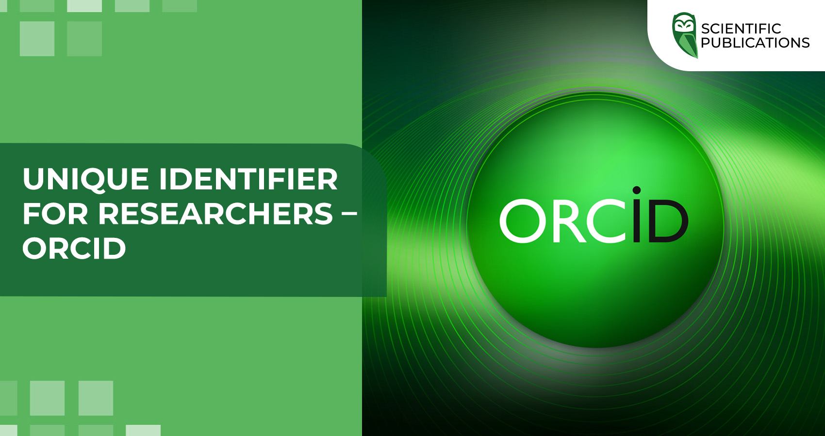 Unique identifier for researchers – ORCID