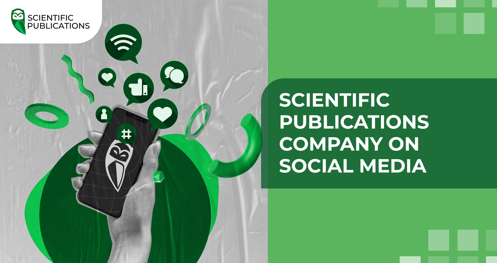 Scientific Publications company on social media