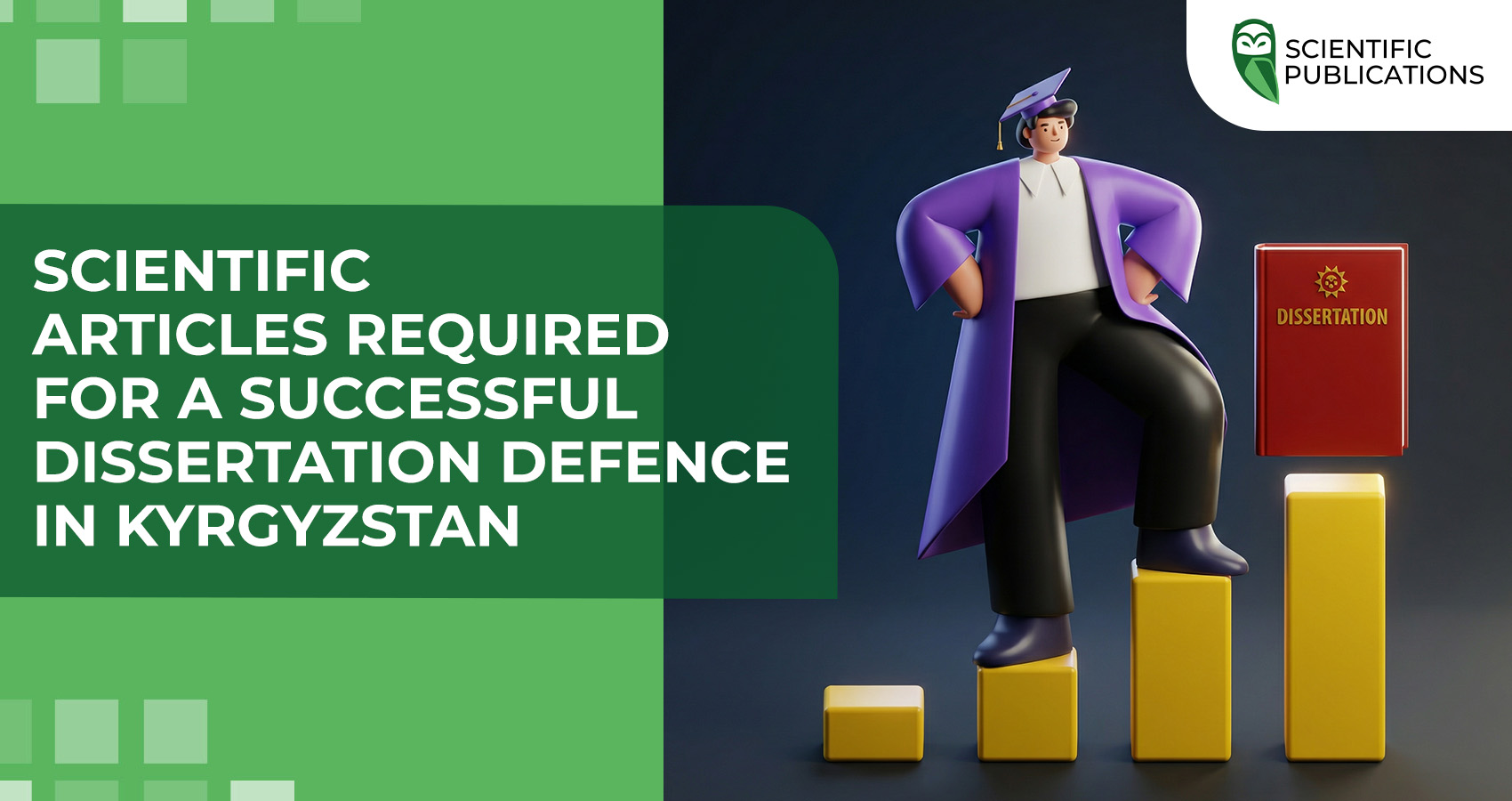 Scientific articles required for a successful dissertation defence in Kyrgyzstan