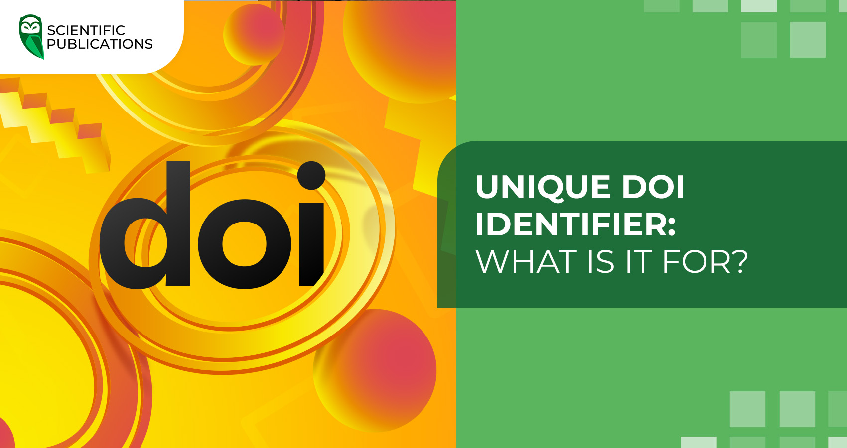 Unique DOI identifier: What is it for?