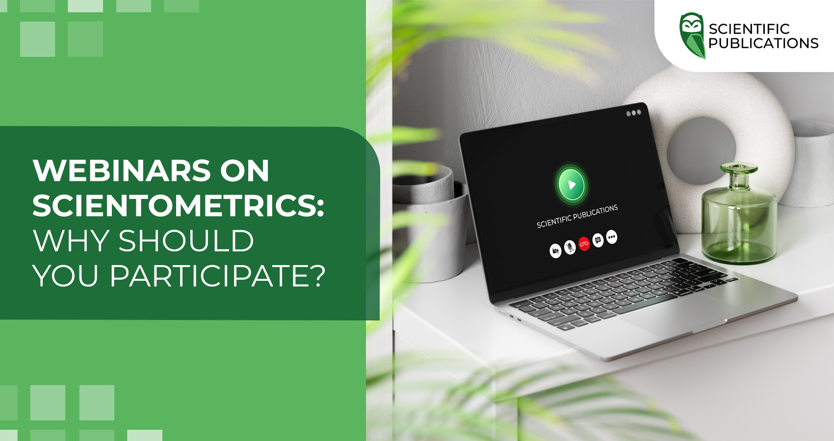 Webinars on scientometrics: Why should you participate?