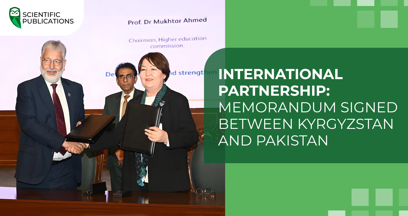 International partnership: Memorandum signed between Kyrgyzstan and Pakistan